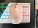罗技（Logitech）M196 无线蓝牙鼠标 办公鼠标 笔记本商务办公家用 小巧便携 对称手型 玫瑰粉 实拍图