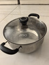 爱仕达（ASD）汤锅 304不锈钢蒸汤锅 炖煮锅加厚复底奶锅 24CM燃气电磁炉通用B1 实拍图