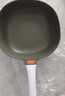 九阳（Joyoung）炒锅不粘锅含钛方圆形家用炒菜锅多功能蒸煮大容量炉灶通用32cm 实拍图