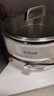 苏泊尔（SUPOR）0涂层不锈钢电火锅 分体电煮锅 火锅专用锅 家用多功能电热锅 4L涮肉锅 H40YK780 实拍图