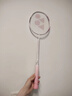 尤尼克斯（YONEX）羽毛球拍天斧进攻高磅全碳素进阶耐打AX10白粉红已穿线附手胶 实拍图