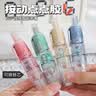 绿文点点胶学生用按动点状双面胶可爱莫兰迪色系高颜值360度旋转手工用胶DIY手帐学生2支主体4替芯 实拍图