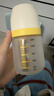小雅象防胀气玻璃奶瓶新生儿3-6个月婴儿奶瓶 240ml M号奶嘴（标准款） 实拍图