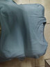 京东京造【已售300w件】男士t恤短袖男女同款衣服男装春夏打底衫雾蓝M 实拍图