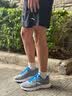 安踏云逸小黑鞋男鞋运动鞋网面透气软底轻便减震防滑跑步鞋 【热卖推荐新款男鞋】蓝 42 实拍图