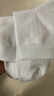 猫人棉袜男士袜子男夏季纯棉100%中筒袜男袜吸汗商务棉袜白色5双 实拍图