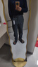 京东京造风盾300软壳裤耐磨户外防风专业登山徒步裤男款 岩石灰 M 实拍图