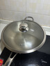 爱仕达（ASD）炒锅炒菜锅304不锈钢无涂层家用炒锅32cm燃气电磁炉通用TV1332 实拍图