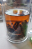 天喜（TIANXI） 玻璃杯双层隔热防烫茶杯便携商务办公杯男士大容量泡茶杯水杯 【钢本色】600ml 实拍图