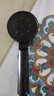 增压花洒喷头黑武士魔幻五档淋浴花晒头淋雨喷淋花酒超强单热水器 淋浴花洒 实拍图