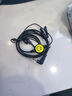 好力达 Holyda 笑脸耳机适用于小米米家3/4G公网对讲机1S1代2代lite耳机极峰入耳式耳挂式耳麦线 黑色 实拍图