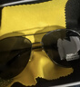 帕杰斯高清偏光太阳镜男女同款驾驶镜开车墨镜钓鱼防晒防紫外线变色眼镜 黑色款 实拍图