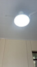 欧普照明（OPPLE）风扇灯吊扇灯24瓦LED照明低噪音餐厅卧室吊灯灯具包安装 冰风白 实拍图