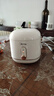 美的（Midea）电饭煲电饭锅1-2人小容量迷你家用白玉晶釜上盖可拆卸微压智能多功能MB-JA122礼品团购 实拍图