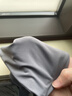 京东京造 冰丝枕套A类可水洗凉感夏季清凉枕头套枕芯套透气裸感 灰色单只 实拍图