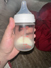 贝亲（Pigeon）玻璃奶瓶宽口径防胀气160ml S号奶嘴 1月+ AA186  实拍图
