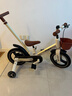 vingro儿童自行车平衡车七合一多功能脚踏车三轮车遛娃神器滑步手推车 3C认证25款（白金推杆版）1到8岁 12寸 升级版3C认证+欧盟标准认证 实拍图