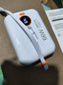 AOBNTECH【3C认证 迷你】自带双线66W超级快充充电宝20000毫安超大容量可上飞机便携小巧适用华为苹果手机 象牙白【自带双线超级快充】顶配版+提速500% 【CCC安全认证】【可上飞机火车】 实拍图