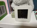 电子温湿度计笑脸显示天气高精准家用婴儿房温度表湿度表壁挂式干湿显示湿度计 【一个装】白色 实拍图