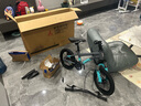凤凰儿童自行车儿童山地学生车小孩单车带辅助轮3-6-10-12岁小中大童 天青蓝丨单速辐条轮+升级减震款 14寸（适合身高95-105cm） 实拍图