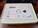 乐扣乐扣鸡蛋盒保鲜收纳盒厨房用品保鲜盒鸡蛋格分格鸡蛋储物盒子带计时 【可装48枚】象牙白（两件套） 实拍图