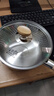 神田日本雪平锅不锈钢小奶锅热奶锅煮面泡面锅宝宝婴儿辅食锅进口汤锅 雪平锅（含玻璃盖） 20cm 实拍图