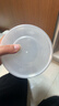 美丽雅一次性饭盒圆形1000ml*50套打包碗保鲜塑料加厚带盖大容量 实拍图