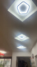 莱盏豪灯铝材过道走廊灯简约卧室吸顶灯网红新款衣帽间LED玄关入户阳台灯 金色五边形23CM 24W LED白光 实拍图