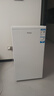 海尔（Haier）立式冷柜电脑控温冰柜家用冷柜4D匀冷微霜小占地母乳小冰箱 「山茶花新品」64升小占地旋钮灵活控温微霜 64升 实拍图