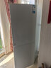 美的（Midea）186升二门冰箱白色租房小型家用电冰箱风冷无霜两门小冰箱租房不占地一级能效以旧换新MR-196W 实拍图