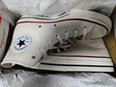 匡威（Converse）官方 1970S经典帆布男女休闲运动鞋米白色162053C 162053C/米白色 37.5 实拍图