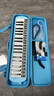奇美37键专业级马卡龙色学生成人口风琴（马卡龙蓝、赠音符贴及吹管） 实拍图