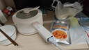 美的（Midea）电煮锅 小电锅 电蒸锅 宿舍小锅多功能锅辅食锅 1.6L学生寝室一体泡面小火锅电煮锅XZE2017 配蒸笼 实拍图