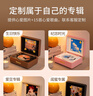 Riksoin雷克森【可定制碟片】CD机光盘发烧友专辑蓝牙播放器复古听唱碟怀旧复古文艺cd机送七夕情人节生日 复古棕【原声音质】5.4蓝牙芯片+柏林之声 实拍图