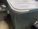 SPACEXPERT塑料收纳箱特大号储物箱学生书箱儿童玩具整理搬家打包周转箱 蓝色 【实测盛水容积60L】单只装 实拍图