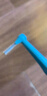 Tepe瑞典进口牙缝刷正畸矫正牙间刷长柄L型(0.6mm)蓝色齿缝清洁间隙刷 实拍图