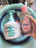 强生（Johnson）婴儿抚触润肤油200ml+牛奶沐浴露洗发水二合一400ml 洗护沐浴 实拍图