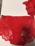 欧迪芬内裤女性感蕾丝无痕轻薄中腰提臀棉质平角裤送女友礼物 XK9A25 实拍图