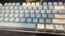 达尔优（dareu）EK815机械合金键盘 有线键盘 游戏键盘 108键单光 男生女生 电脑键盘  白色蓝色 青轴 实拍图