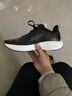 京东京造【追风二代】跑步鞋运动鞋男透气网面休闲百搭鞋轻便黑色42 实拍图