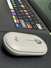 罗技（Logitech）LOGITECH PEBBLE 无线蓝牙鼠标 静音鼠标 办公鹅卵石造型 轻薄便携 时尚小巧 烟云灰 实拍图