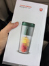 摩飞电器（Morphyrichards）便携榨汁杯 网红榨汁机40秒鲜榨 无线料理机充电果汁机 轻松制作蔬果饮品迷你随行杯 MR9800翡冷绿 实拍图