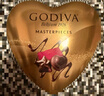 歌帝梵（Godiva）【巧传心意】经典大师黑巧克力 12颗85g 心形礼盒 伴手礼生日礼物 实拍图