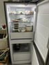 海尔（Haier）「一级能效风冷无霜」165L两门家用小户型冰箱真省电黑金净化灰色HC2-165WGHC2E9S9国家补贴 实拍图