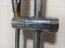 海立淋浴喷头花洒支架固定器底座免打孔ABS升降杆夹可调节配件08008 实拍图