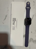 Apple/苹果 Watch S11 智能手表GPS+蜂窝款42毫米银色铝金属表壳雾紫色运动型表带M/L MF9J4CH/B 实拍图