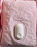 彩虹热水袋暖手宝充电暖宝宝暖水袋注水暖手袋热敷暖肚子 粉色 实拍图