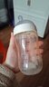 bebebus钻光奶瓶3-6个月300ml新生儿宝宝ppsu偏心仿母乳防胀气防呛奶瓶 实拍图