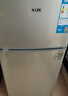 奥克斯小冰箱家用小型迷你冷藏冷冻两用出租房宿舍用节能省电寝室办公室电冰箱 【净化去味】156银色【高效保鲜 铜管速冷】42L 实拍图