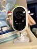 长城无线电池家用摄像头手机远程监控器360度无死角带全彩夜视全景室内外免插电家庭楼道门口可对话 实拍图
